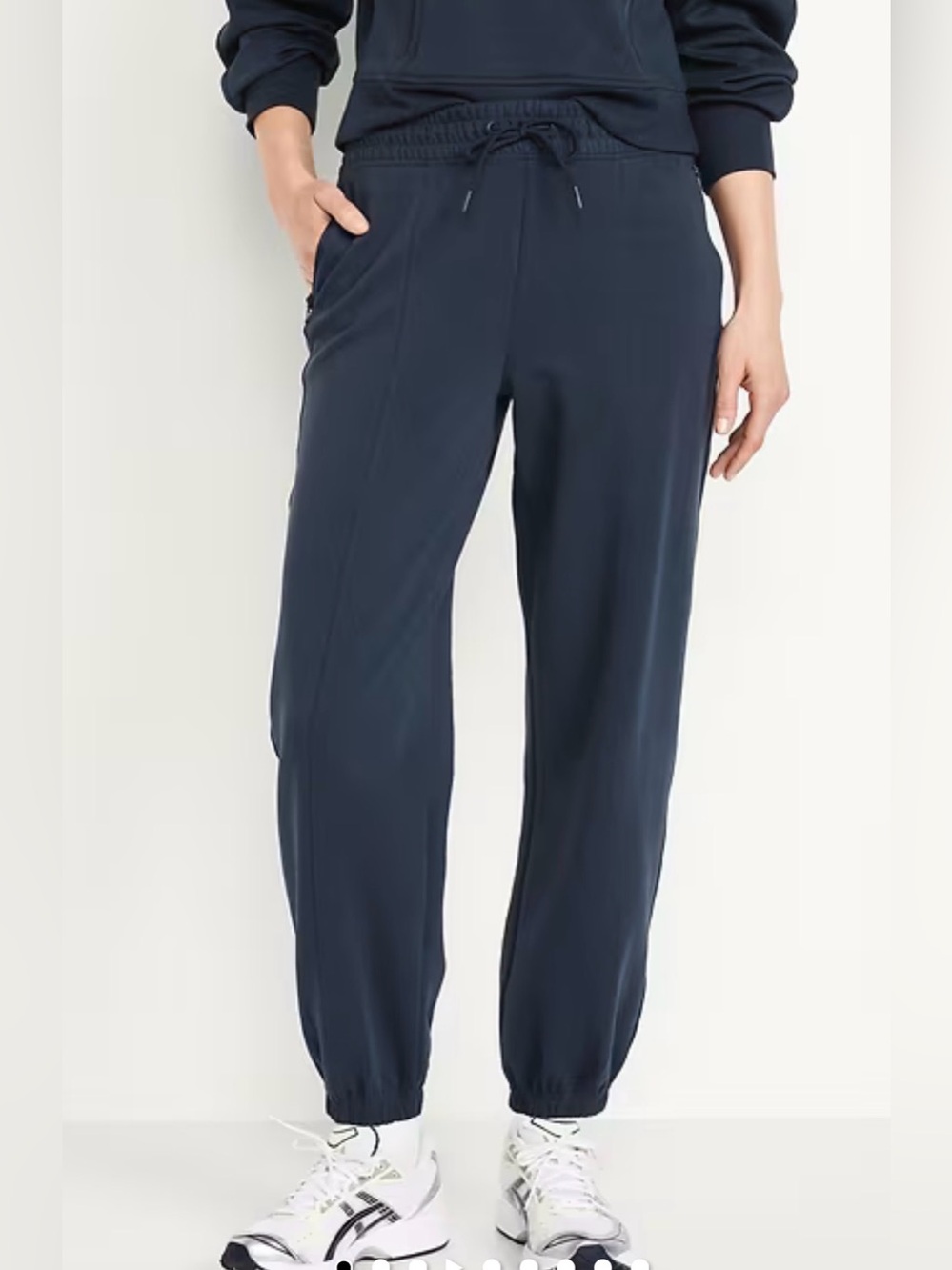 Old Navy High-Waisted Dynamic Fleece Sweatpants- Navy